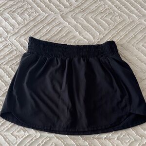 Black Athletic Skort